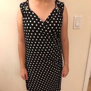 Black and White Polka Dot Dress